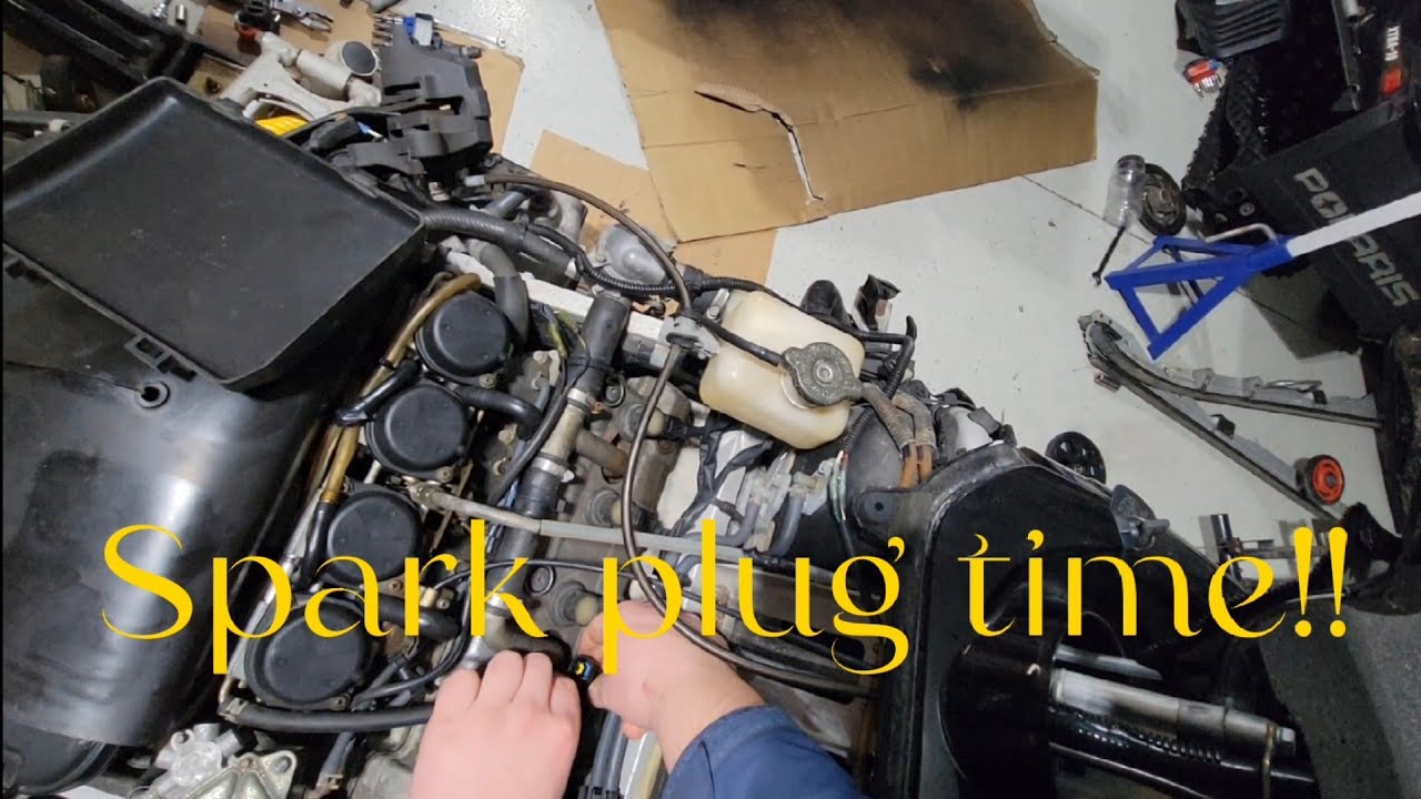 How to change yamaha rx1 spark plugs, apex rx warrior spark plug change