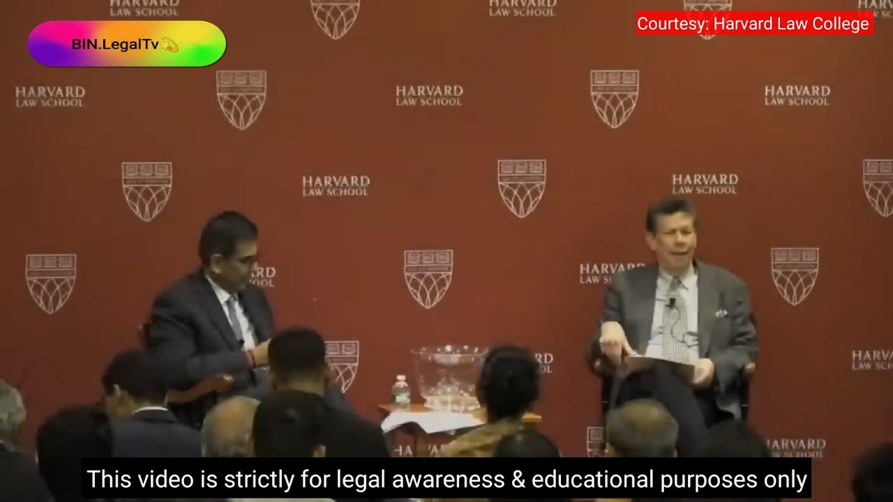 WATCH : Chief Justice of India "DY Chandrachud" l Valuable Interview at Harvard Law School  
