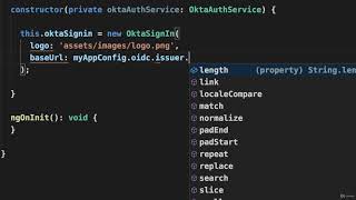 011 Security   Login Logout   Coding   Create the Login Component 2411