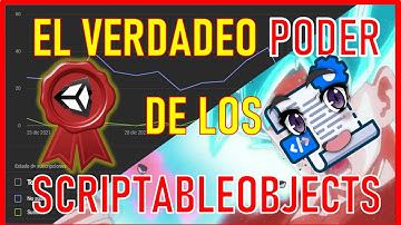 SCRIPTABLE OBJECTS:  como crearlos , usarlos , Conceptos básicos , Consejos y Codigo |  TUTORIAL