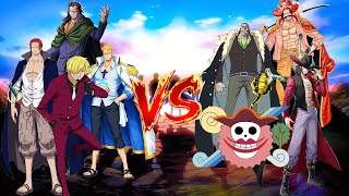 “Shanks 🆚 Mihawk | World’s Strongest Swordsman vs Yonko | #shorts #shanks #mihawk #onepiece 