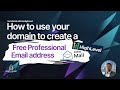 How to create a professional email under your domain for free to create a HighLevel Account