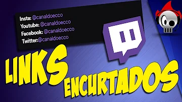 Como colocar link no Twitch painel?