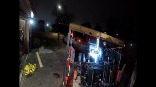 Long: Buying a Heidelberg Windmill Press and Moving it - Part 3- Unloading