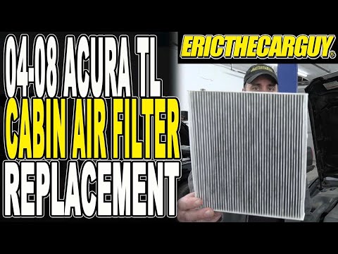 04-08 Acura TL Cabin Air Filter Replacement