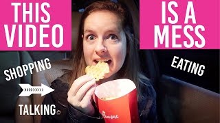 Shopping, Eating & Talking A Lot