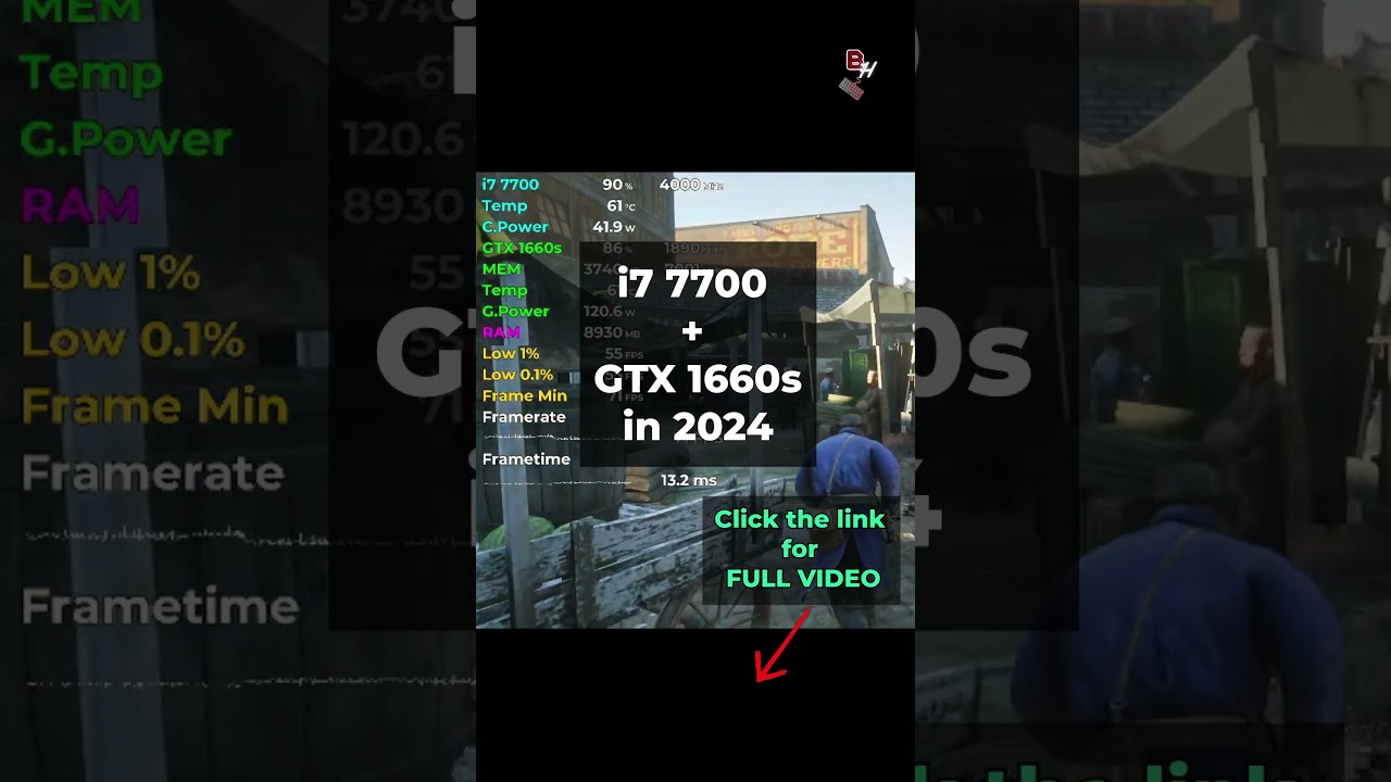 i7 7700 + GTX 1660 Super Tested in 16 Games (2024) | 1080p - YouTube