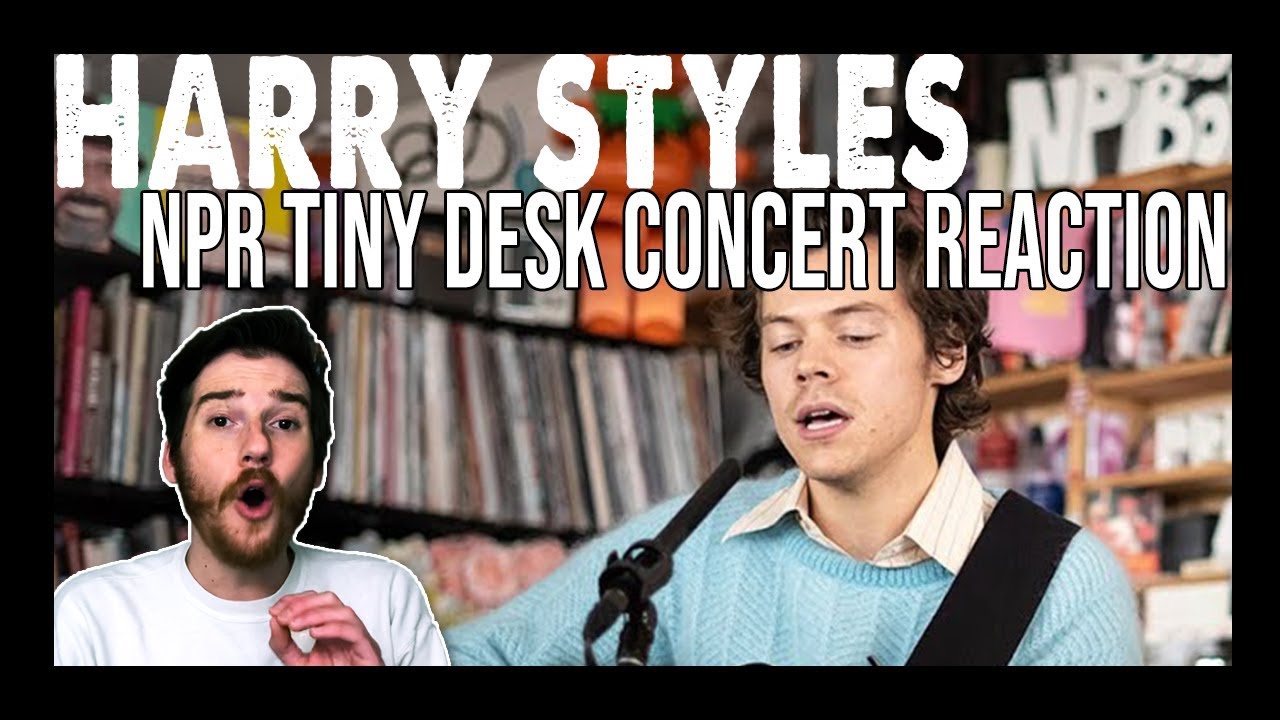 HARRY STYLES: NPR Tiny Desk Concert REACTION (why is he so good?!) 😰