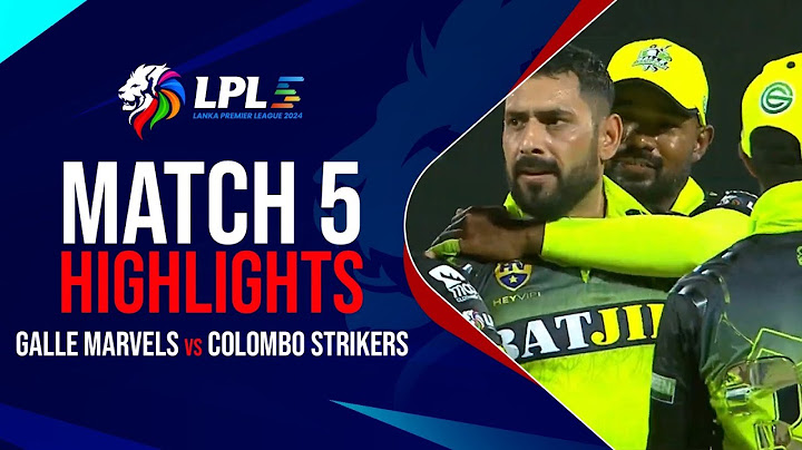Lanka Premier League Highlights | Galle make it 2 wins out 2 of games | #LPLOnStar