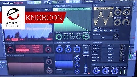 Elektron Analog Heat at Knobcon 2017