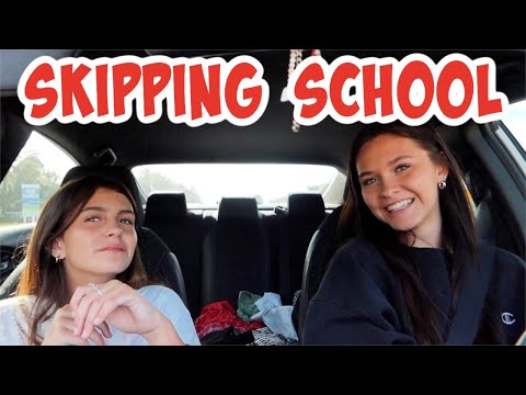 SNEAKING OUT OF SCHOOL! WILL WE GET CAUGHT SKIPPING SCHOOL? EMMA AND ELLIE