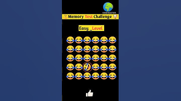 Memory Test 🤯  || Find The Odd Emoji Out🧐 || Emoji Puzzle Quiz|| Part 11 || #quiztime #shorts