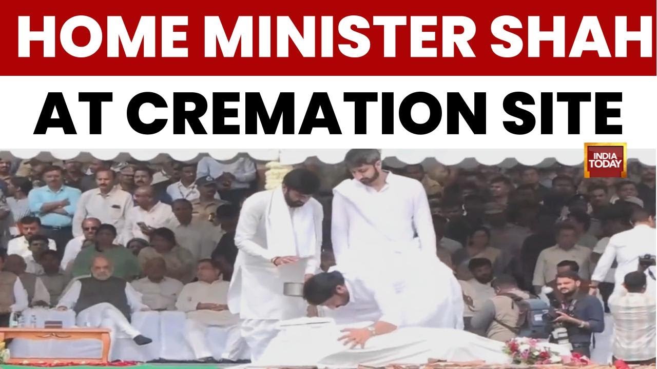 Amit Shah and Eknath Shinde Pay Last Respects to Ajit Pawar in Baramati