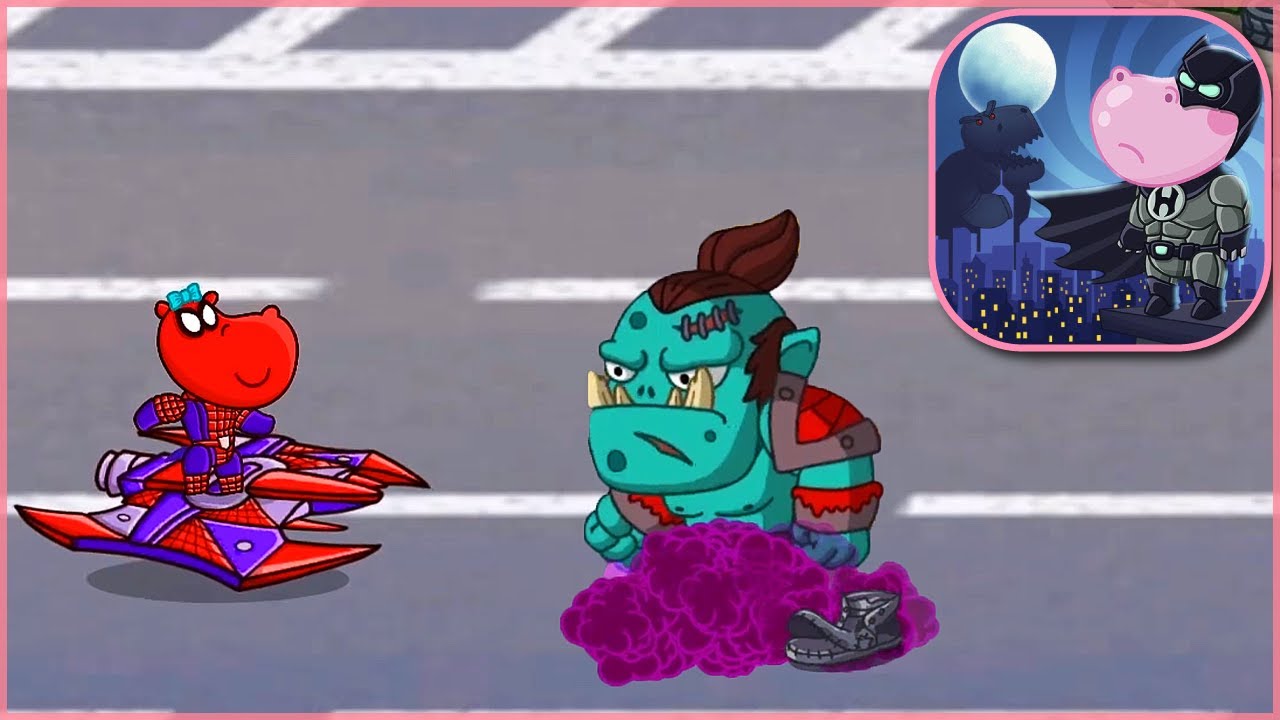 Super Hippo 2 ❤- BOSS #9 - Hippo Kids Games | GAMES FOR KIDS | AnyGameplay