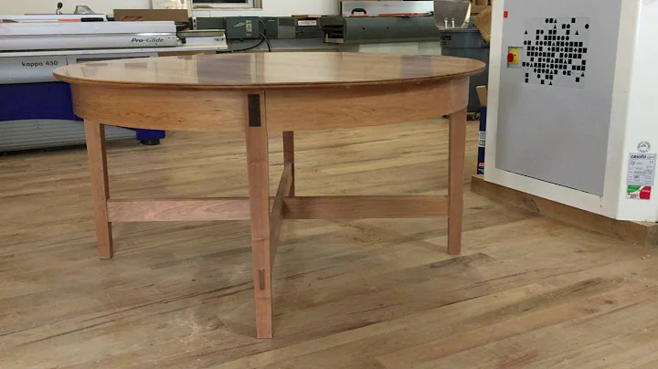 QLine Design Expanding Rotating table with secret compartments