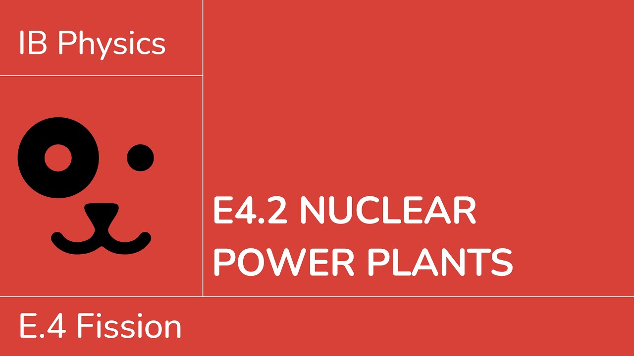E4.2 Nuclear power plants [IB Physics SL/HL]