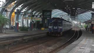 500高速過彎！4032次，EMU500，區間快速，冬山通過。