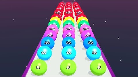 2048 Speed Ball Run 💸🎱🔥MAX LEVELS!! All Levels Gameplay Walkthrough Android, iOS NEW UPDATE