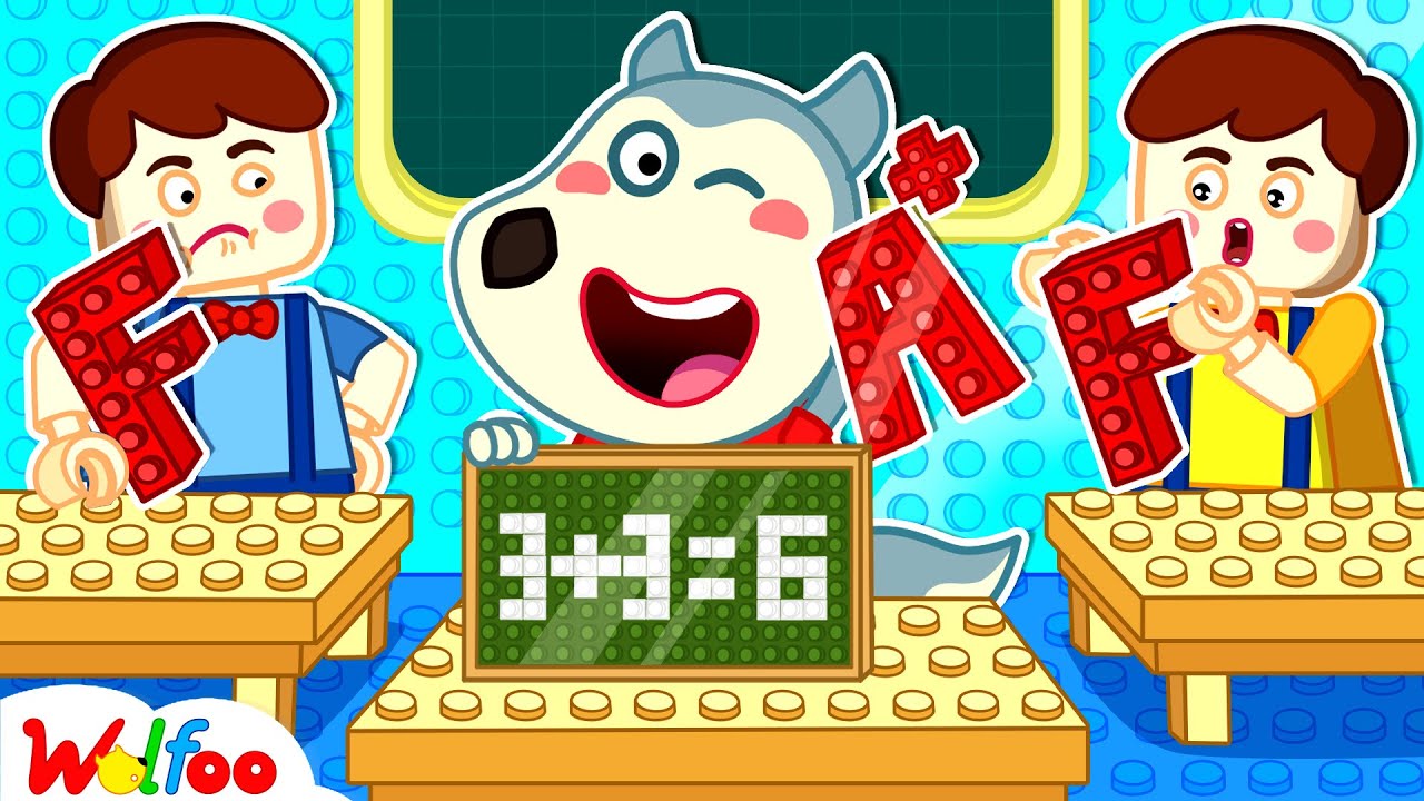 NEW | Only Wolfoo in All Lego School?! - Lego School Adventure | Wolfoo Channel | Kids Cartoon