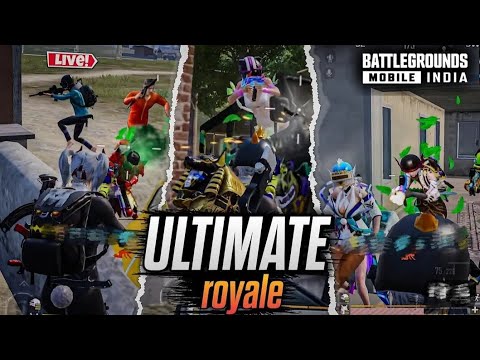 Playing Toughest Lobby [ ULTIMATE ROYAL ] 🔥🔥 1v4 Intense Clutches in ...