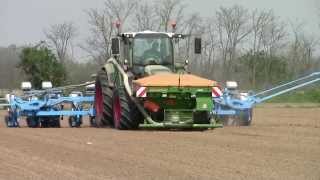 BIGGEST CORN PLANTING in Italy - 724 SCR + Monosem & Amazone - 12 ROW