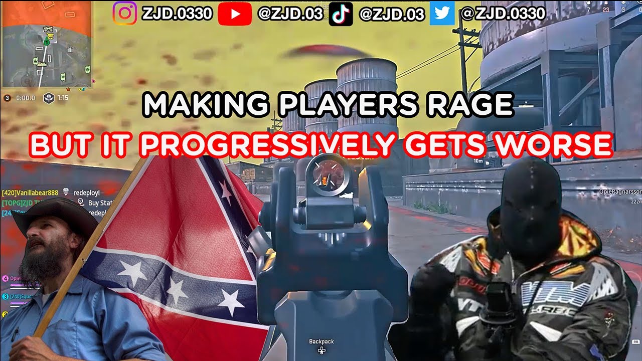 Cod Portugal Rage Making COD players rage in Warzone 2 BUT it progressively gets worse ...
