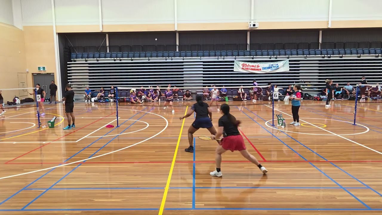 Chibi Barely Lethal vs TS Team Surprise (WD1) - Badminton Veterans 2025 (Albury/Wodonga)