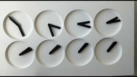 Clock Clock first running prototype