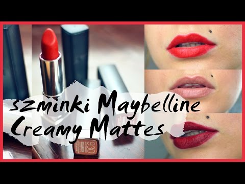 TEST NA ŻYWO MAYBELLINE SUPER STAY MATTE INK. 