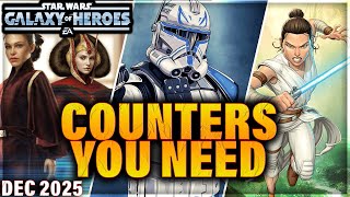 COUNTERS YOU NEED (Denver 2025 | 3v3) (w/ Timestamps) #swgoh #gac #galaxyofheroes #starwars