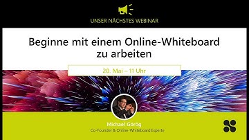 Beginne mit einem Online-Whiteboard zu arbeiten - Collaboard Einführung