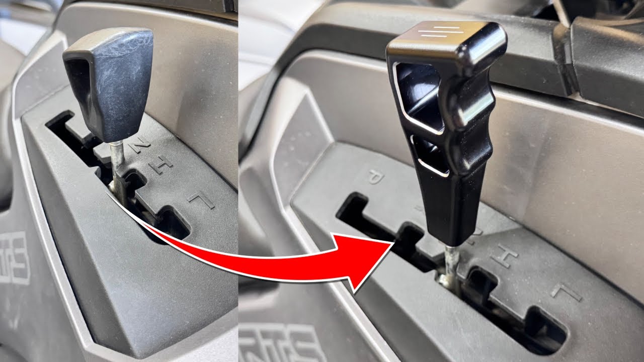 How To Replace Can-Am Outlander Shift Knob - YouTube