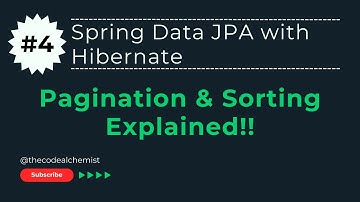 Chapter-4 | Pagination and Sorting | Spring Data JPA | Spring Boot | 2023