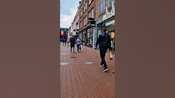 Walk in the local market of Netherlands 🤩#travel #explore #shortvideo #netherlands #europe