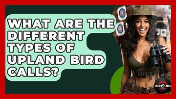 What Are The Different Types Of Upland Bird Calls? - The Marksman