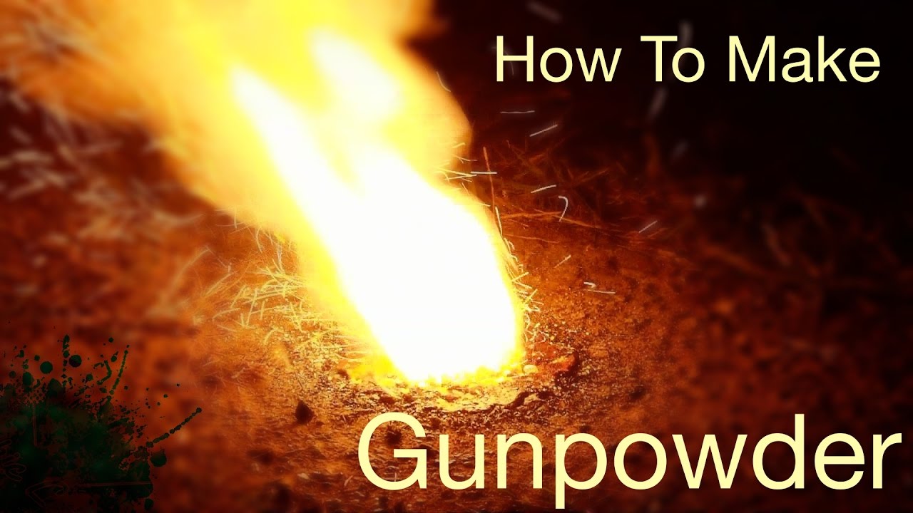 what is gunpowder made of what is gunpowder made of