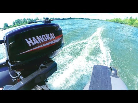 Снижение шума лодочного мотора Hangkay 4