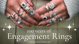 100 Years Of Engagement Rings  Engagement Rings through the eras | Lancastrian Jewellers