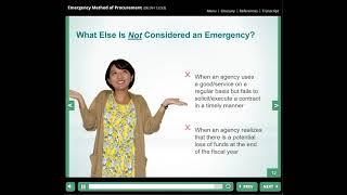 SPO 110 - Emergency Method of Procurement