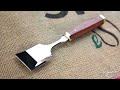 그저 눈부신 목공 끌 만들기 / Making a Shiny but Razor Sharp Wood Chisel