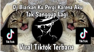 DJ BIARKAN KU PERGI KARENA AKU TAK SANGGUP LAGI DJ TAK SANGGUP LAGI VIRAL TIKTOK TERBARU 2025