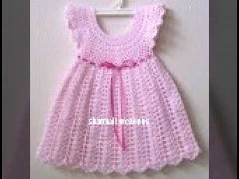 Woolen Pink Baby Sweater Frock Age 48 Months