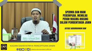 PERAN MANI (SPERMA LAKI) & MANI WANITA DALAM PEMBENTUKAN JANIN