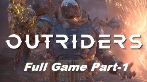 Outrider Full Game PC Walkthrough Part 1 Devastator
