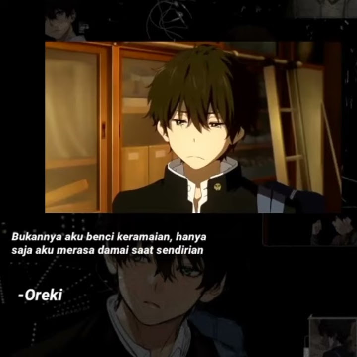 story wa anime cool ❄️ #oreki