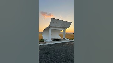🇺🇿🇰🇿🇰🇬 Soviet Bus Stops in Central Asia #architecture #fyp #transport #kyrgyzstan #brutalism