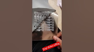 Vinyl sticker ✂Cutting #viralvideo #subscribe #shortvideo #printing #shorts #vinylstickers #vinyl