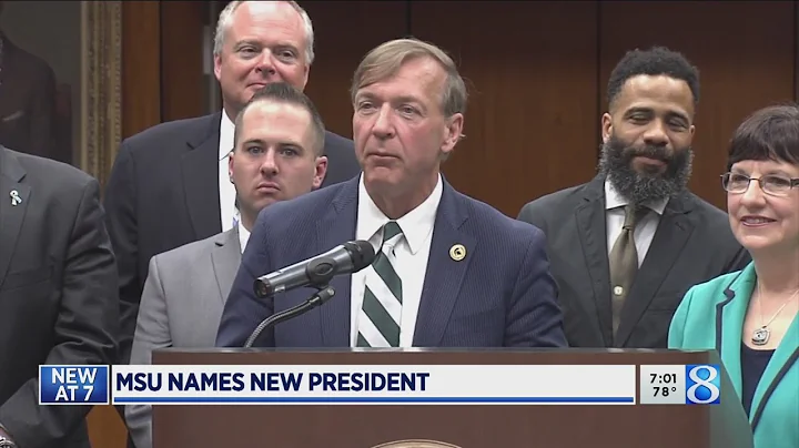 Samuel Stanley takes over as Michigan State presid...