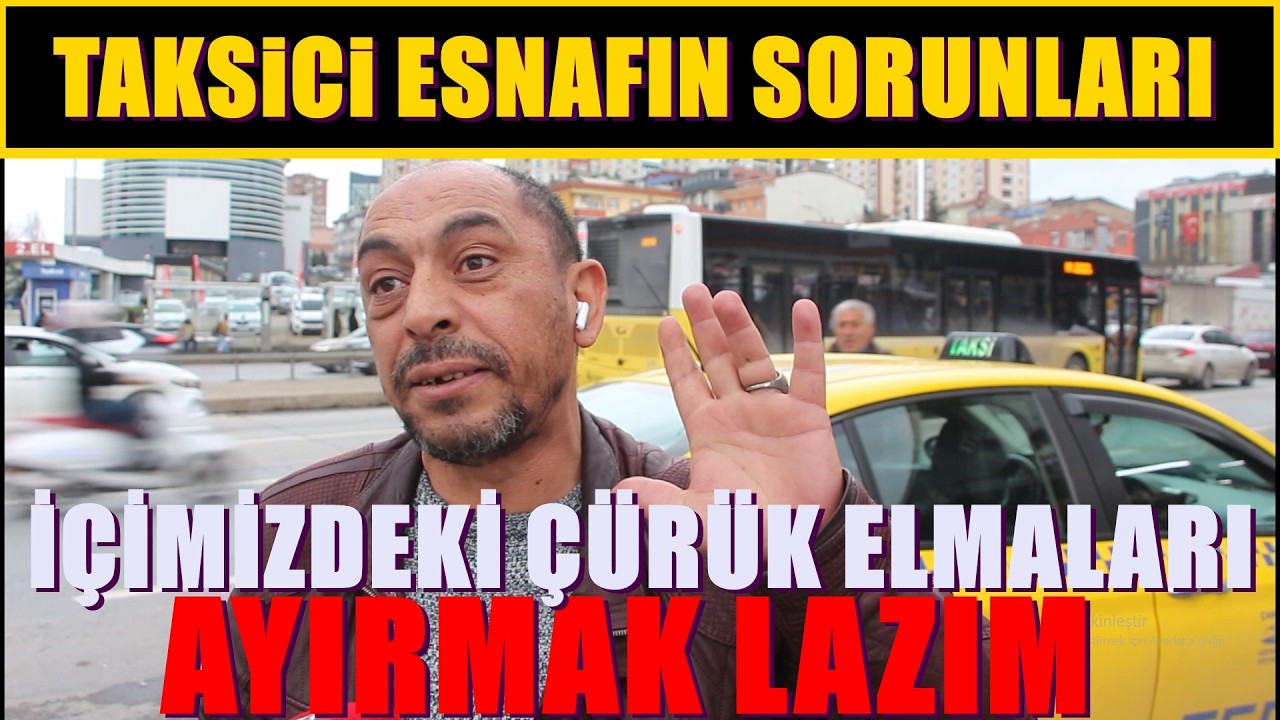 TAKSİCİ ESNAFI VE VATANDAŞLARLA KONUŞTUK | KİM HAKLI ? #zdayı #sokakröportajları #taksi