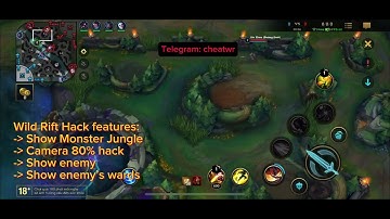 New update map hack Lol Wild Rift antiban for ios all server